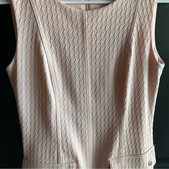 Tommy Hilfiger Women's Mini Jacquard Pocket Knit Dress light Pink Size 4 - Picture 4 of 7